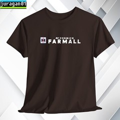 Farmall Tractors Logo Black/Navy/Grey/White/Red/Choco/Orange Shirt S-5XL
