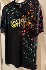 Switch Men’s Graphic T-shirt Size 2xxl Black Short Sleeve