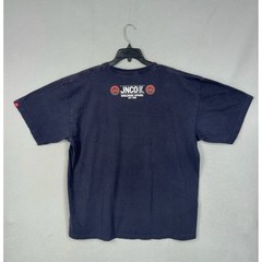 JNCO T-Shirt Mens XXL Navy Blue Graphic Skyline Skate Surf BMX Moto X Y2K Street