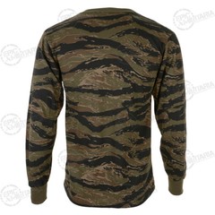 Rothco Long Sleeve Lightweight Tiger Stripe Camo T-Shirt – Military Inspired