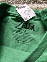 Nintendo The Legend Of Zelda: Link To The Past Green T-Shirt Men’s Size XL NWT