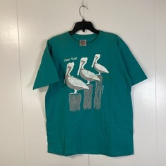 Vtg Dana Point California 90s T Shirt Single Stitch XL Puff Print Distress Beach