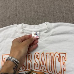 Vintage Tiger Sauce T Shirt Mens L Spicy Hot Tase On The Wild Side 90s