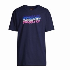 Swag Golf Men’s Glitch King T-Shirt – Navy Blue – Size M Don’t Give A Putt