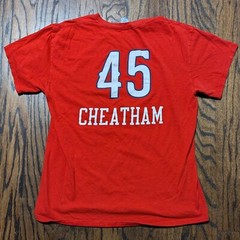 Zylan Cheatham # 45 Birmingham Squadron Red T SHIRT (Large) NBA G League