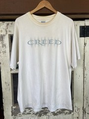 Vintage Creed Weathered Band T-Shirt Xl Thrashed Distressed