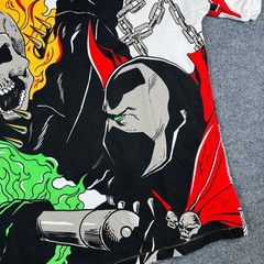 Chronic Images Shirt Mens XL “Hell Race” Spawn vs Ghost Rider AOP All Over Print