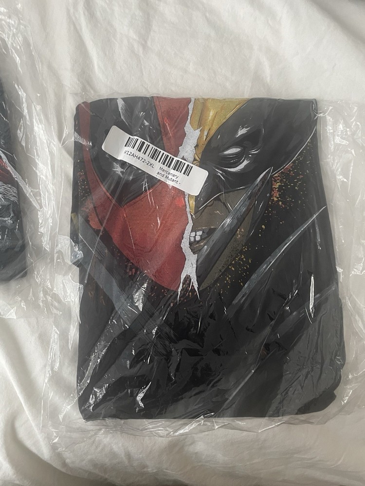 Brand New – Warrior 12 Deadpool Wolverine T-shirt