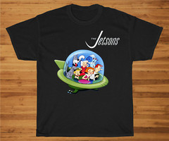The Jetsons Cartoon T-Shirt Cotton Unisex Tee All Sizes