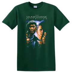 Shawshank Redemption Art T Shirt Classic Movie Graphic Tee Movie Lovers Humor