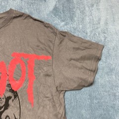 Slipknot Band T Shirt Mens XL Gray Rock Graphic Print Short Sleeve Pullover