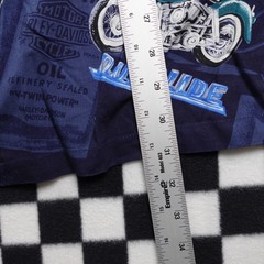 Vintage Harley Davison biker Hawaiian style all over print button up Shirt 2XL