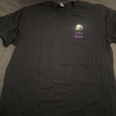 Taco Bell Born x Raised 60th Anniversary T-Shirt, XLARGE Original Box & Sticker