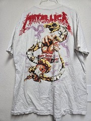 Metallica Don’t Tread On Me Boot AOP Double Sided T-Shirt Metal Band Sz XL
