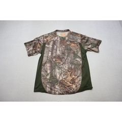 Habit Camo Athletic T Shirt Mens Large Excellent Realtree Short Sleeve