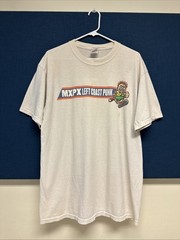 MxPx Shirt Original Size XL Left Coast Punk Pokinatcha Punk Runner (Rare)