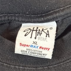Shaka Wear Hustle All Day Graphic T-Shirt Black Size Men’s XL Streetwear Tee