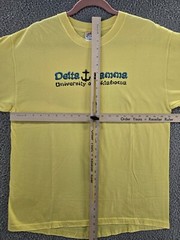 Delta Gamma Shirt Mens Large University of Oklahoma 2001 Vintage Y2K Graphic Tee