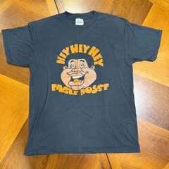 Y2K Vintage Fat Albert Shirt Mens M Black 90s Cartoon TV Show USA Rare Parody