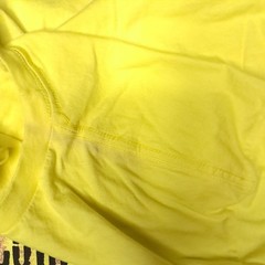 Y2K Volcom Stone Skateboard T-shirt Mens XL Slim Yellow Logo Spellout