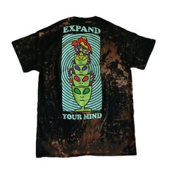 ALAB Men’s Expand Your Mind Alien Tie Dye T-Shirt – NWT