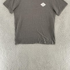 Free Fly Graphic Shirt Mens Medium Gray Sun Wave Outdoor Beach Tee Top