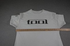 Tool 2009 Tour Shirt Mens Large White Los Angeles CA Wrench Opiate Double Sided