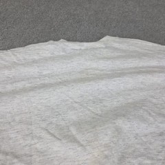Vtg Single Stitch Mickey Mouse T-Shirt Two Tone Sleeves Size L Distressed Disney