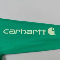 Carhartt Loose Fit Heavyweight Long Sleeve Green TK0231-M – Size 2XL