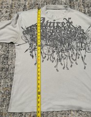 Y2K Avirex Grave House & Ghost Mountain Long Sleeve Thermal Skeleton Size Xl/2XL