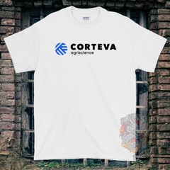 Black/White/Gray/Navy T-Shirt Corteva Made In USA Size S to 5XL