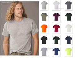 Jerzees Dri-Power Active Men’s 50/50 T-Shirt with a Pocket Tee S-5XL 29MPR
