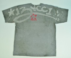Vintage 90’s Mecca Clothing Streetwear Rap Hip Hop Gray Shirt Since Day One XL