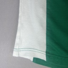 EIRE Ireland Mens Sz M Soccer Football Rugby Shirt Green White Shamrock #10 Logo