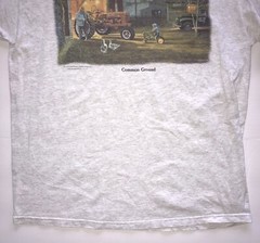 VTG DAVE BARNHOUSE T-Shirt Adult XL Common Ground Tractor Farm Earth Tones 90s