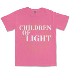 Children of Light Shirt Christian Shirts for Men Graphic Bible Verse T Shirt