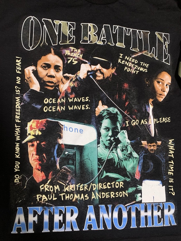 One Battle After Another Movie Tee Oversized Crop Top LARGE by Teyana – PREOWNED