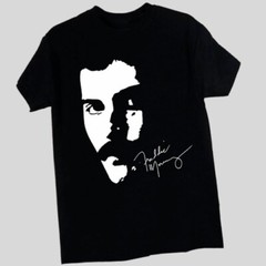 Freddie Mercury Queen Face Stencil Unisex Vintage T-Shirt Gift For Fans