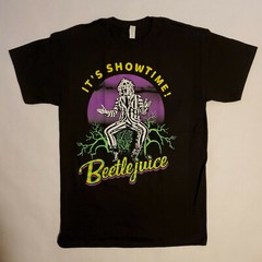FREE SAME DAY SHIPPING New BEETLEJUICE ITS SHOWTIME Michael Keaton Shirt SMALL