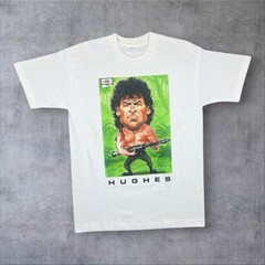 Vintage Screen Stars Mark Hughes “As Rambo” Football Single Stitch T-Shirt M