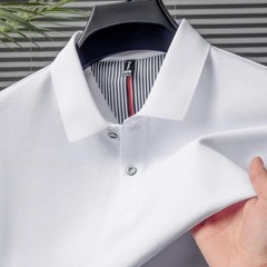 100% pure cotton short sleeved men’s polo shirt summer boutique fashion high-qua