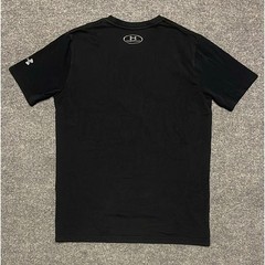 Under Armour Project Rock Brahma Bull Graphic T-Shirt Mens Small Black HeatGear