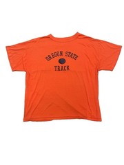 True Vintage 1970s Oregon State Beavers Men’s XL Single Stitch Orange T Shirt