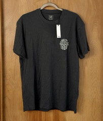 Lee Jeans Men’s Relaxed Graphic T-Shirt Tee Washed Black Size M NWT