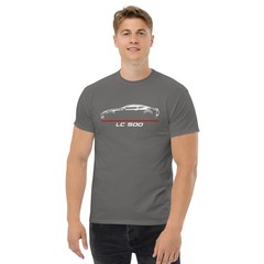 LC 500 Naturally Aspirated V8 Luxury Performance Graphic Tee T-Shirt Gift