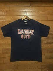 Vintage Y2K Parody Hanes Heavyweight If At First You Don’t Succeed Quit Large