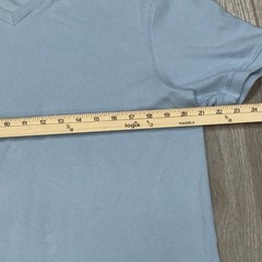 Old Navy Ribbed V Neck T Shirt MensLarge Short Sleeve Casual Basic Tee