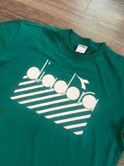 Diadora Oversized Shirt Green Mens Large