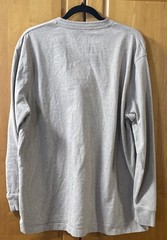 Wrangler Riggs Workwear Henley Shirt Mens Large Beige Pockets Long Sleeve 🌵🪸