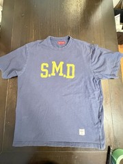 SMD Supreme Blue Navy T-Shirt Size Signs of Usage